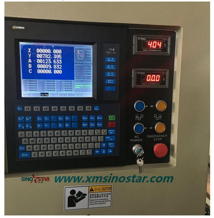 P4-Panel Marble Granite Wire Saw Cutting Machine(001)